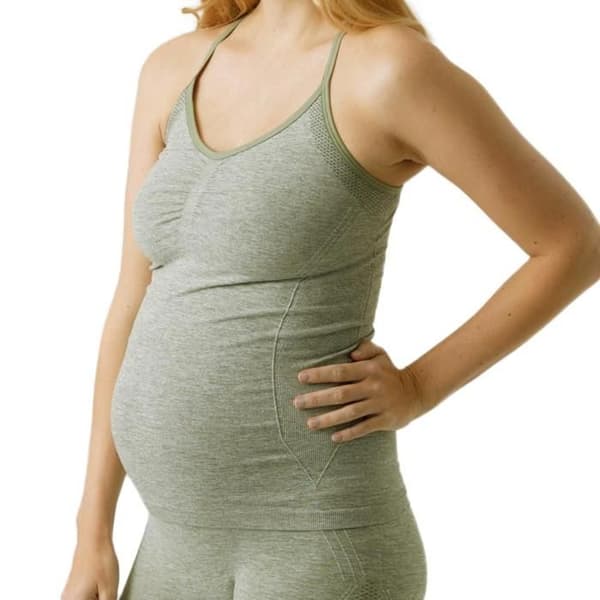 Mamalicious Vada Active Graviditetslinne Kaki Kvinna
