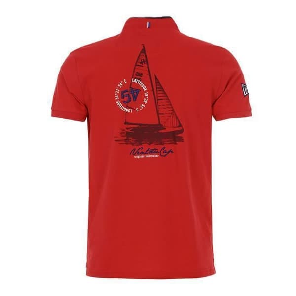 Polo Vent du Cap Carmand CARMAND/AM - röd - L