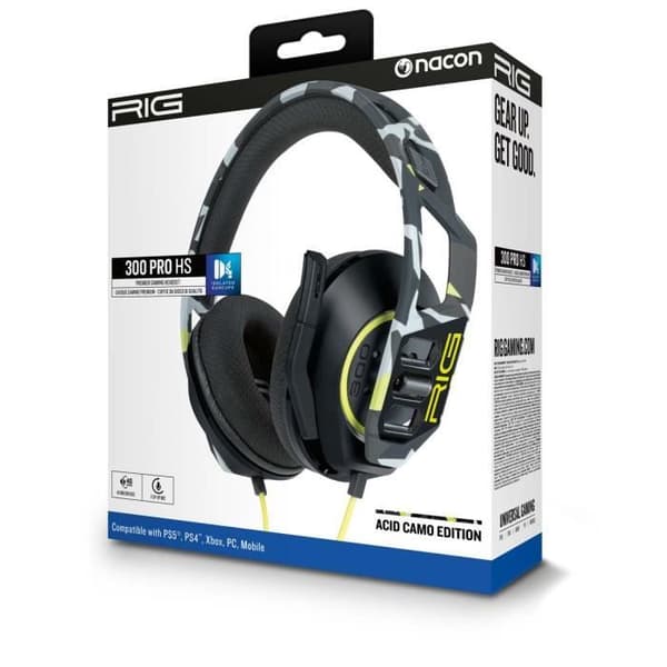 Casque Gaming RIG 300 PRO HS Acid Camo.