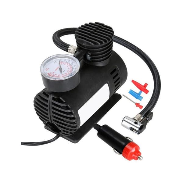 Multikompressor - DUNLOP - 12V - 250 psi - 10 bar - Tillbehör ingår