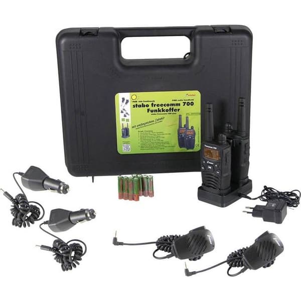 Talkie-walkie PMR Stabo freecom 700 20701 set om 2