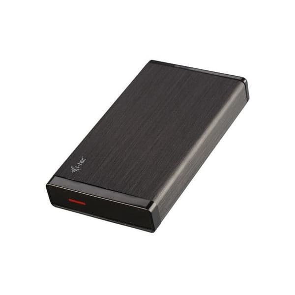 Hårddisklåda - I-TEC - MySafe - USB 3.0 - SATA 6Gb/s - Aluminium - Svart