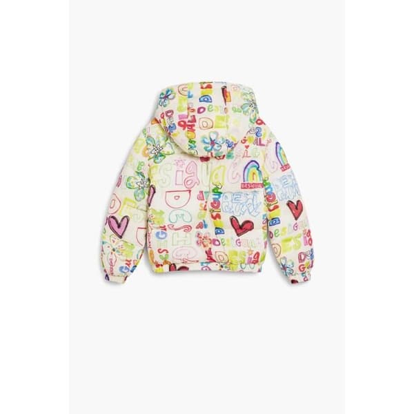 Flickjacka med huva Desigual Olivia