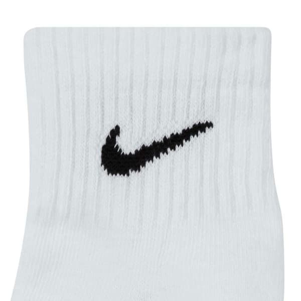 Strumpor - Nike - Everyday Cushion - 3 Par - Vit - Optimal Komfort