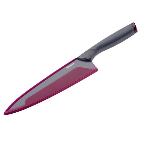 TEFAL FRESH KITCHEN Kockkniv 20 cm lila + skydd
