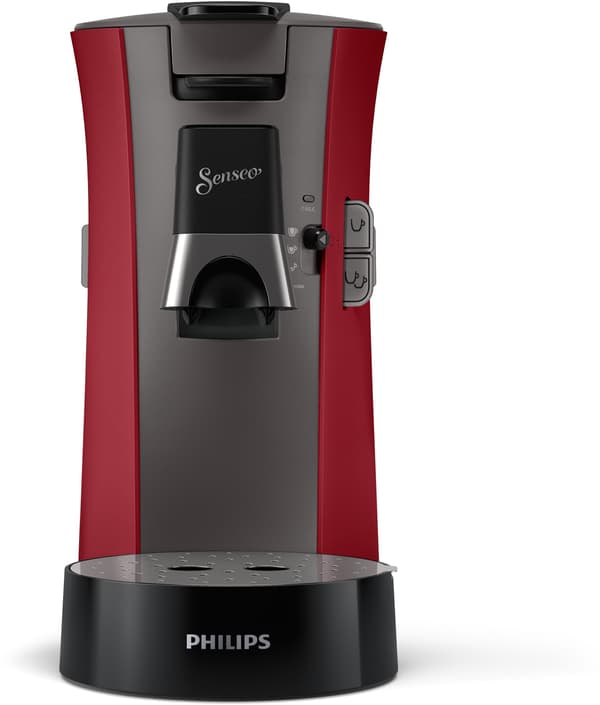 Kapselkaffebryggare - PHILIPS - SENSEO - CSA240/91 - Select - Röd