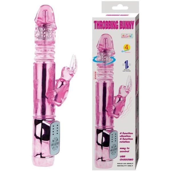 Uppladdningsbar vibrator med pulserande rörelse...