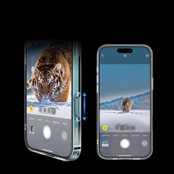 Baksida - UGREEN - iPhone 16 Plus - Magnetisk - Transparent - Mjuk