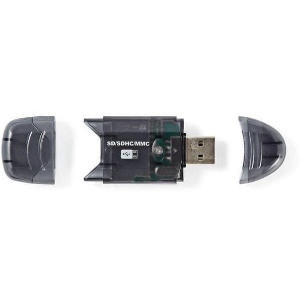 Nedis extern kortläsare - Multicard - USB 2.0 - SD, SDHC och MMC kompatibel