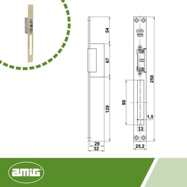 Grindmotorisering - Amig gatemotoriseringssats - 14476
