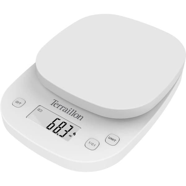 Precision elektronisk köksvåg - TERRAILLON - PRECISION - Kapacitet 2 kg - Dynamisk gradering