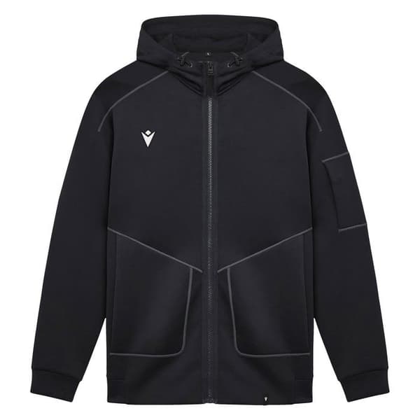 Huvtröja med full zip Macron Kanak