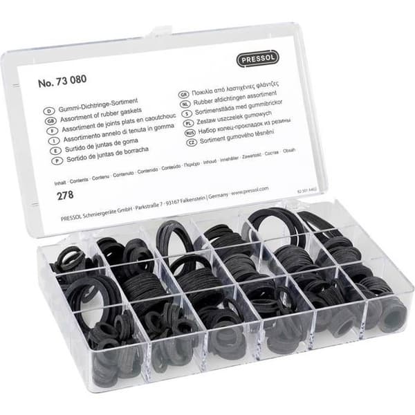 Pressol 73080 Utbytespaket för tätningar Innehåll 1 set