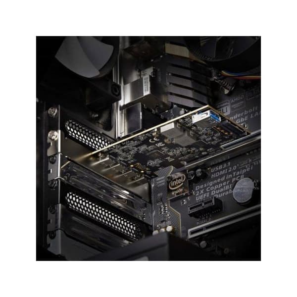 PCIe USB-kort - STARTECH.COM - 5 portar - 4x USB-C 10Gbps - 1x USB-A intern - svart