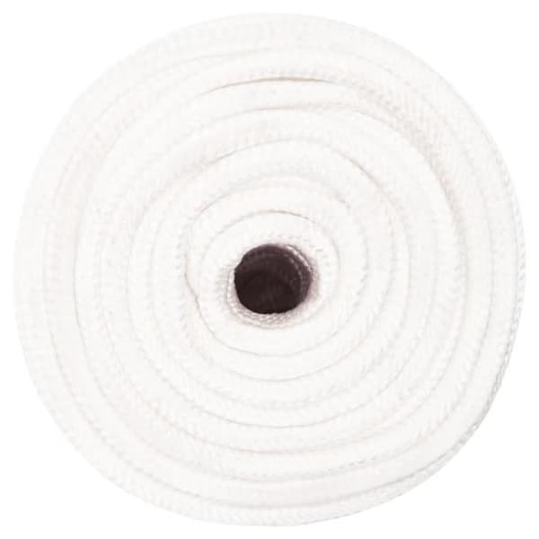 152571 vidaXL Båtrep Komplett Vit 14 mm 250 m Polypropen