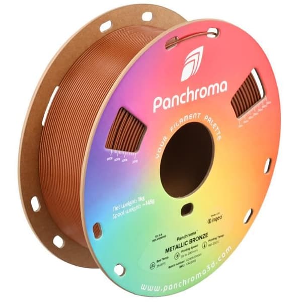 Filament 3D - Polymaker - PolyTerra PLA - Metallisk Brons - 1.75 mm - Ekologisk