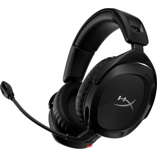 HyperX Cloud Stinger 2 Trådlös Spelheadset för PC med medföljande USB-laddningskabel och USB-trådlös adapter