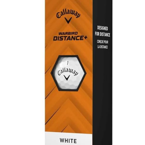 Callaway Warbird Distance + Golfbollar