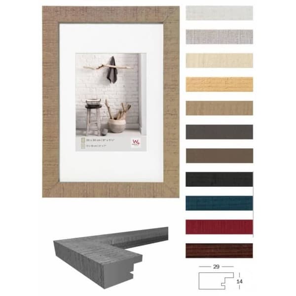 Walther Design Fotoram Hem 40x40 cm Vit