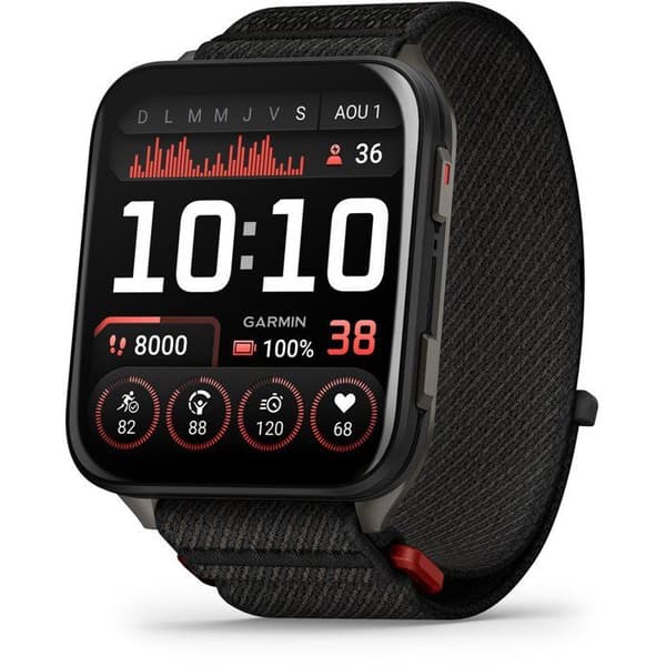 GPS-klocka - GARMIN - Venu X1 - Svart