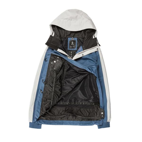 Volcom Longo 20k Pullover Indigo Herr Skidjacka/Snow