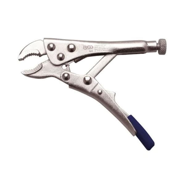 Skruvstäd - BGS TECHNIC - Extra kort - 100 mm - Specialstål - Kromad