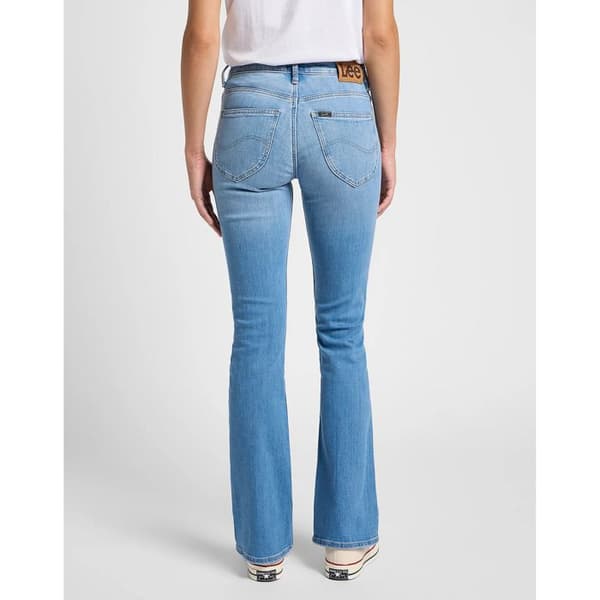 Lee Breese Boot jeans för kvinnor - medellyst