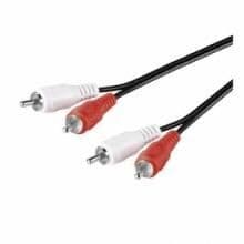 Rca stereo ljudkabel, 2,5m