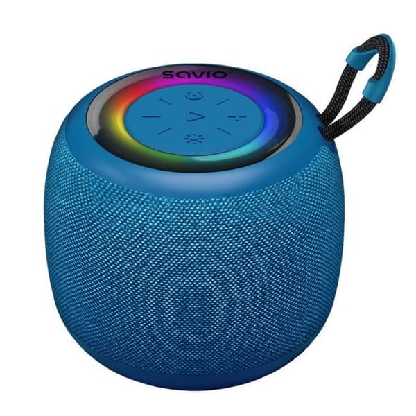 Högtalare - retur Savio - BS-042 - 5W Bluetooth-högtalare, blå