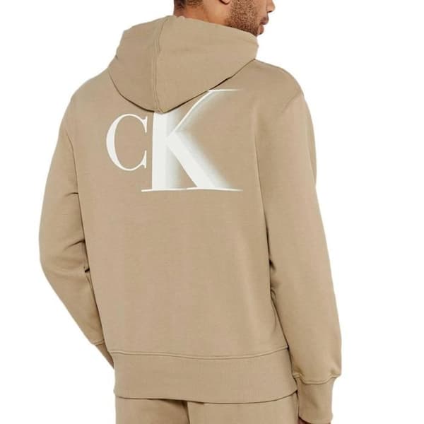 Sweat Marron Clair Man Calvin Klein Jeans Bold