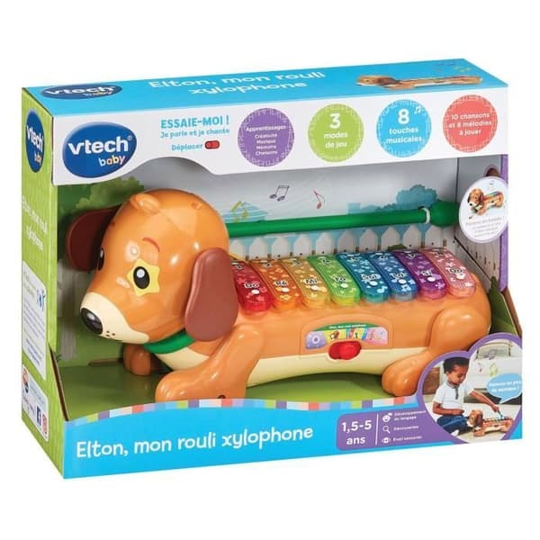 VTECH ELTON, MIN RULLANDE XYLOFON