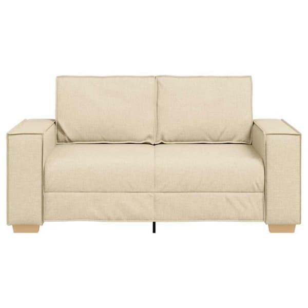 2-sits kanapé Crème 120 cm Tyget