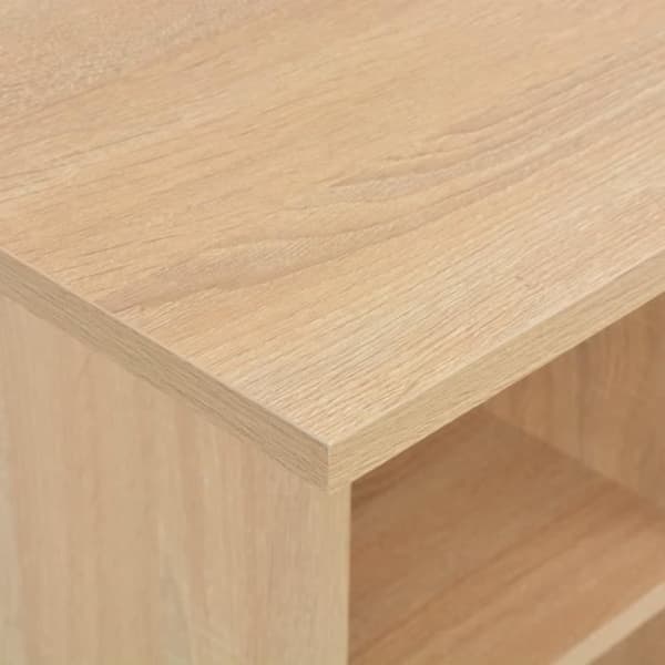 vidaXL Barbord Ek 60x60x110 cm