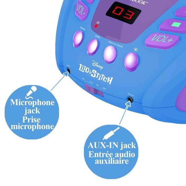 Bluetooth CD-spelare Stitch