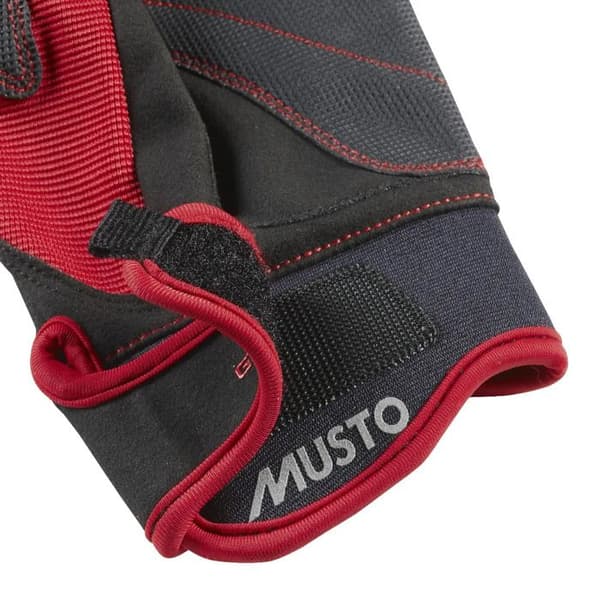 Musto Performance 2.0 kortfingerhandskar - äkta röd