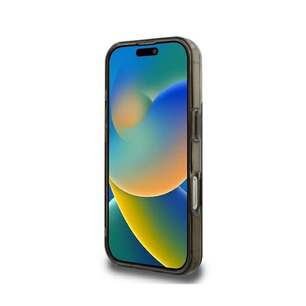 Coque Guess IML 4G Bakgrund MagSafe för iPhone 16 Pro - Brun
