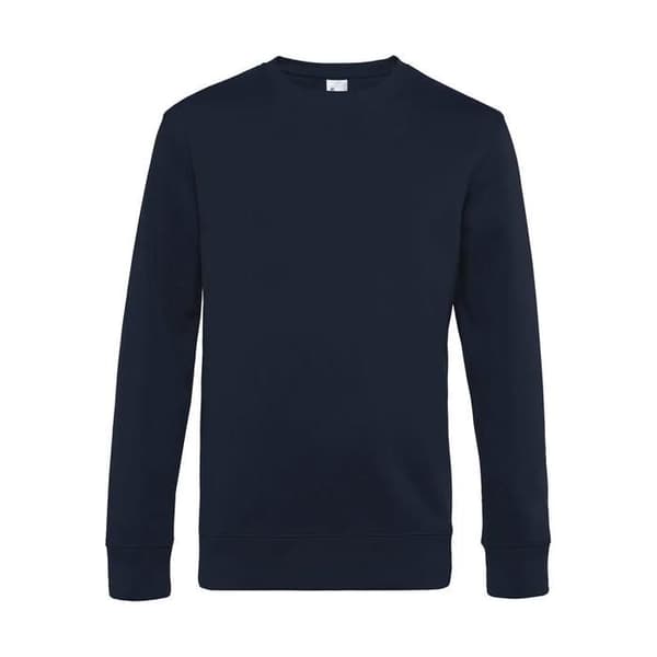 B&C King rundhalsad sweatshirt
