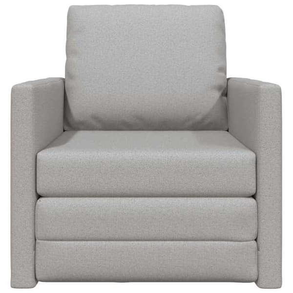 Soffa-säng 2-i-1 Grå moln 74x77x81 cm i tyg