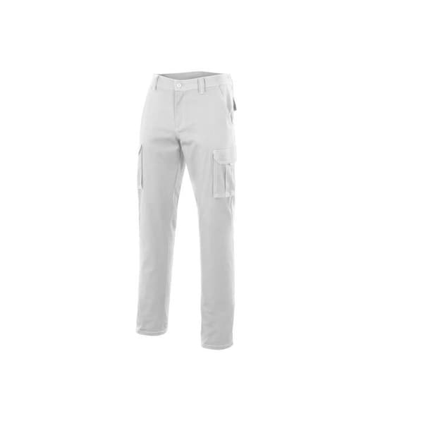 Velilla flerfickors arbetsbyxor - vit