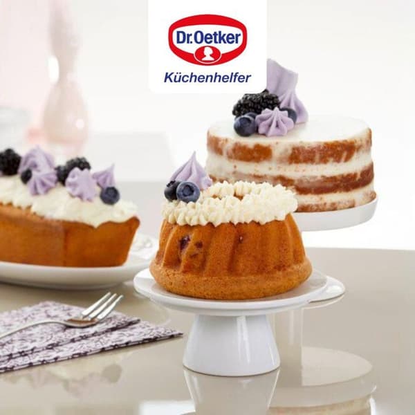 Bakery sprits och 6 mönstermunstycken Dr. Oetker Baker Edition