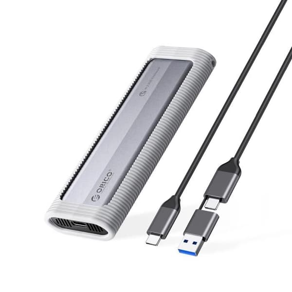 SSD-låda - ORICO - AXM2-G2-V1 - M.2 NVME - USB-C/USB-A - 10 Gbit/s