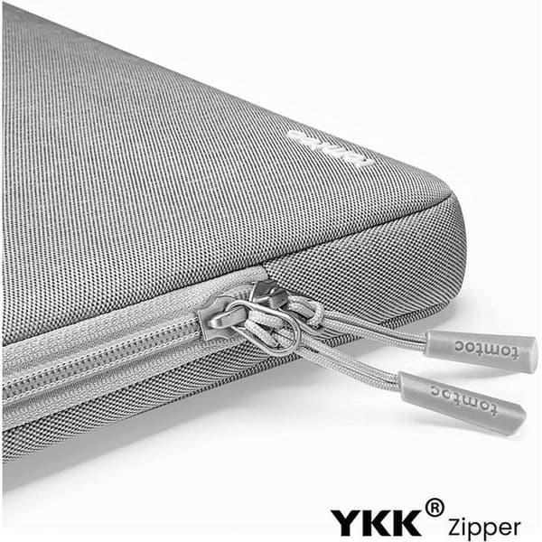Laptopväska - TOMTOC - 16 MacBook Pro - Vadderad - Externa och interna fickor - Svart