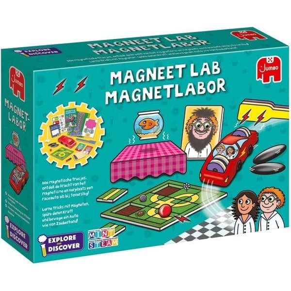 Jumbo Magneten Lab junior experimenter set 21 st