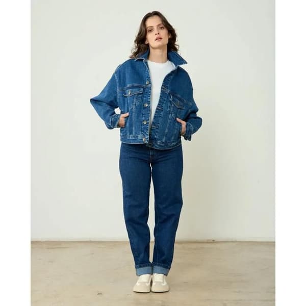 Jeansjacka dam Clotsy Brand