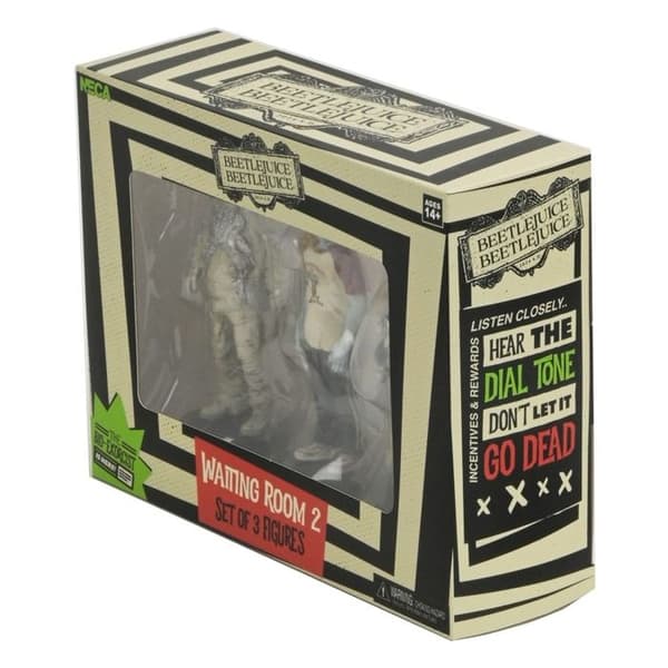 Neca - Beetlejuice - Pack 3 figurer Väntsal 2 10 cm