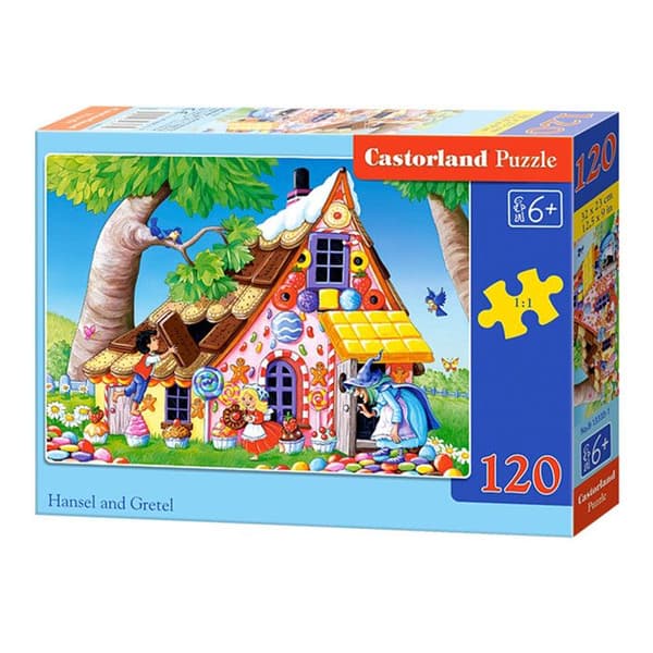 Pussel 120 bitar: Hansel och Gretel