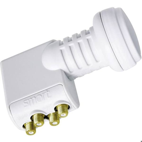 Topp LNB quad Smart Titanium Universal TQS med switch Antal abonnenter: 4