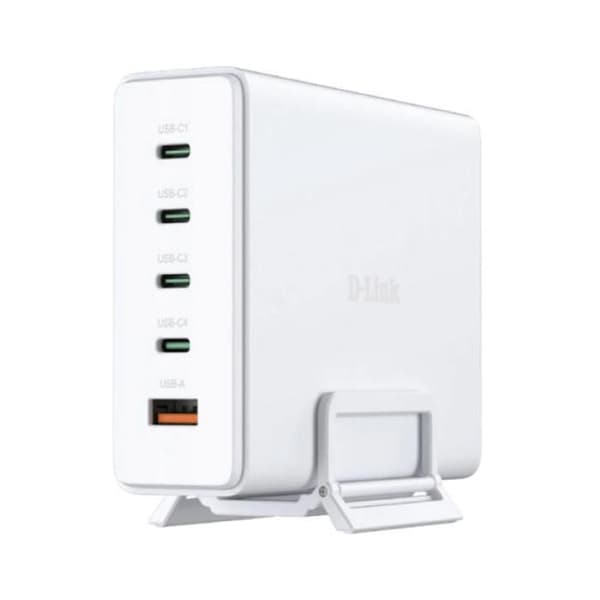 D-Link DCF-241/E universell mobilladdare Vit Snabbladdning Inomhus