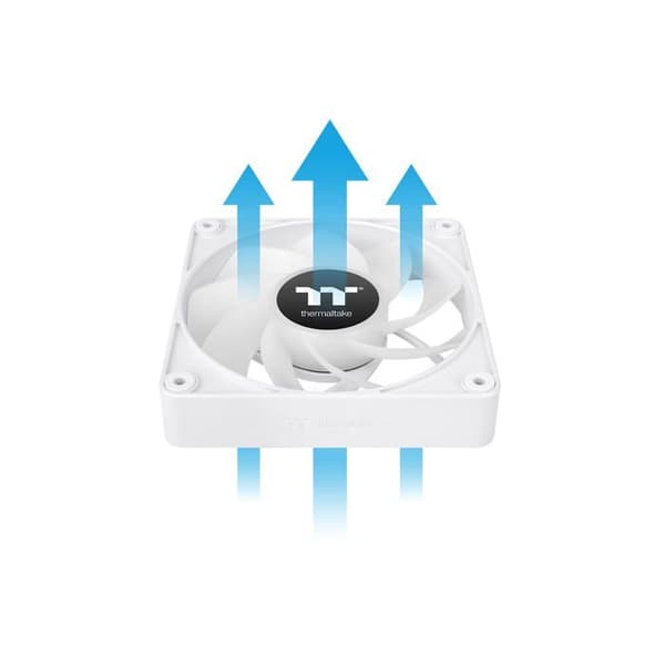 Fläkt - THERMALTAKE - CT140 EX Reverse ARGB - Vit - 94,95 CFM - 32,8 dBA