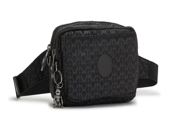 Crossbody axelväska - Kipling - Basic Plus Abanu - Svart - Cabriolet - 22x15x4,5 cm